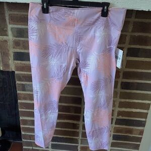 Women’s Plus Size NikeTight Fit, Mid Rise, 7/8 Legging, Size XXL, Purple, Drifit